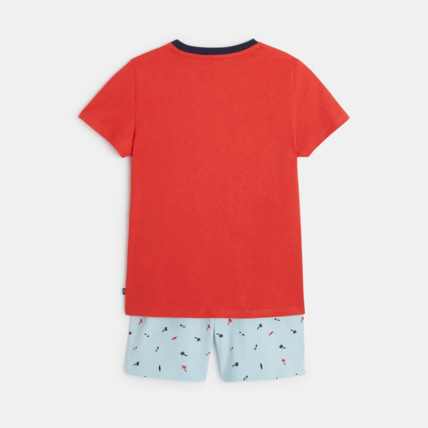 Avis Pyjama d'été à message "Sea you" rouge garçon OKAIDI 4