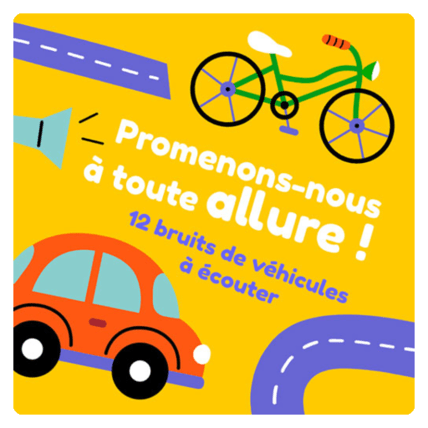 Avis Imagier sonore pour enfant - Promenons-nous à toute allure ! lunii 1