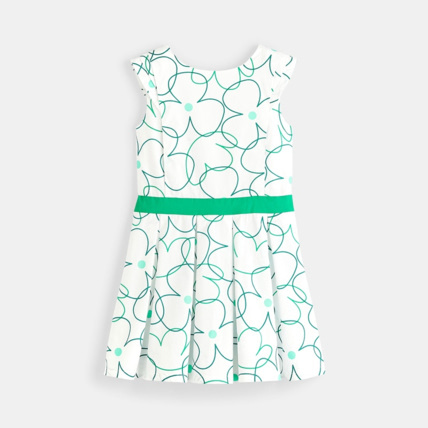 Avis Robe imprimée verte fille OKAIDI 1