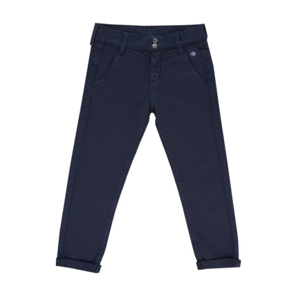Avis Pantalon taille élastique Kids - coton - Marine Deep ARMOR-LUX 1