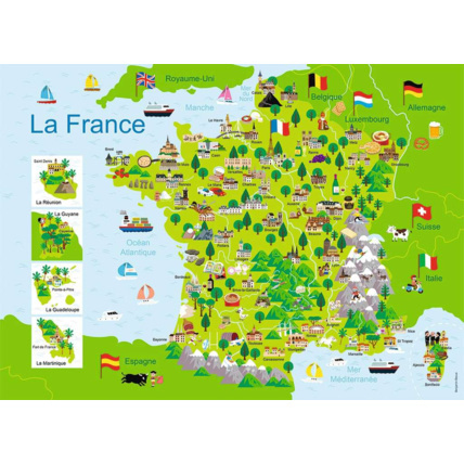 Avis Puzzle Carte de France - de 6 ans RAVENSBURGER 2