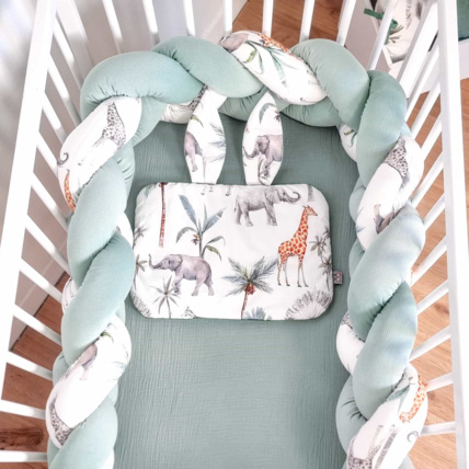 Avis Oreiller plat coussin lapin, réversible, Safari Sevira Kids 6