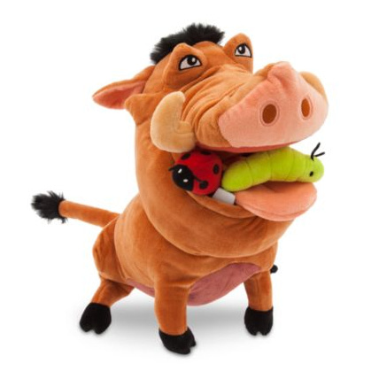 Avis Peluche Pumbaa - Le Roi Lion DISNEY 1