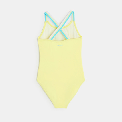 Avis Mailot de bain 1 pièce "Enjoy Summer" jaune fille OKAIDI 3