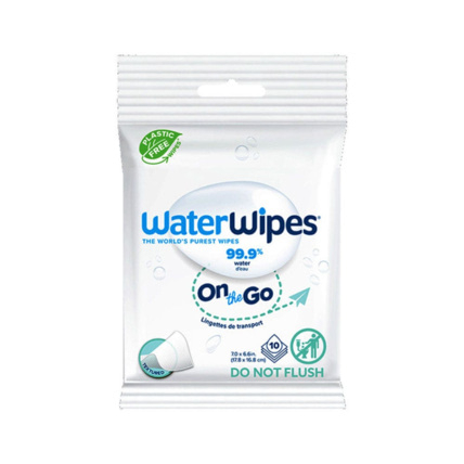 Avis Lingettes bébé de transport On The Go WATER WIPES 1