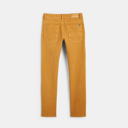Avis Pantalon slim bi-stretch beige garçon OKAIDI 3