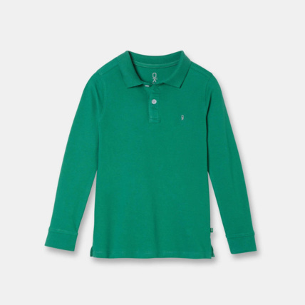 Avis Polo basique vert garçon OKAIDI 2