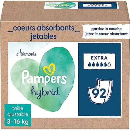 Avis Couches Harmonie Hybrid Pampers 12