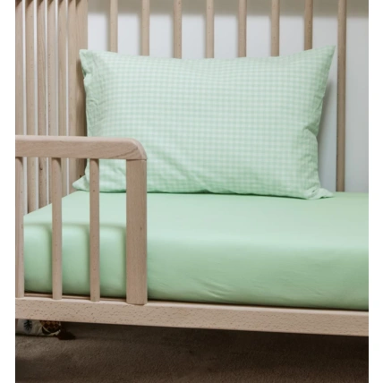 Avis Taie d'oreiller percale de coton bio Vichy KADOLIS 3