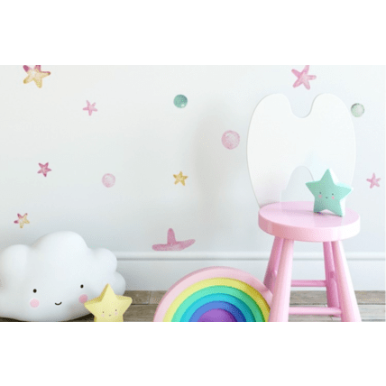 Avis Stickers étoiles pastel Mon Lit Cabane 1