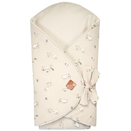 Avis Gigoteuse d'emmaillotage évolutive en gaze de coton Eden Sevira Kids 1