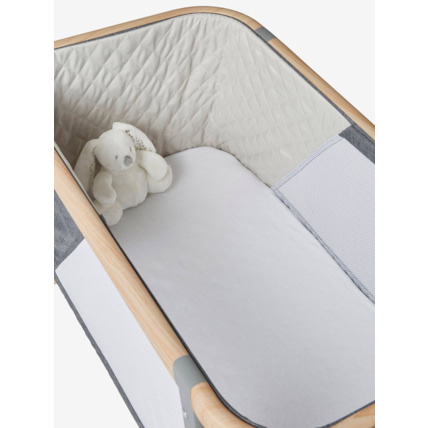 Avis Lot de 2 draps housse pour berceau et cododo jersey Vertbaudet 3