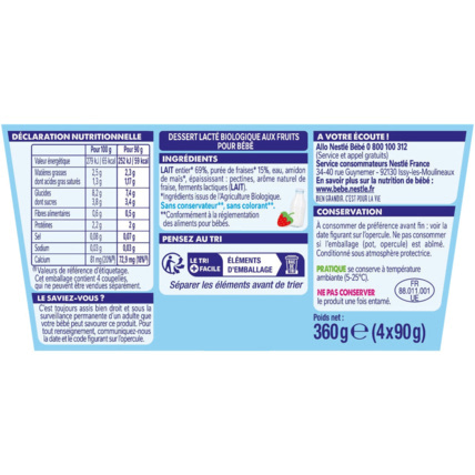 Avis P’tit Brassé Fraise Bio NESTLÉ 5