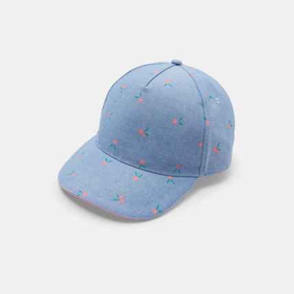 Avis Casquette en jean imprimé rose fille OKAIDI 1