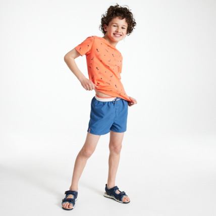 Avis Short de bain uni bleu garçon OKAIDI 1