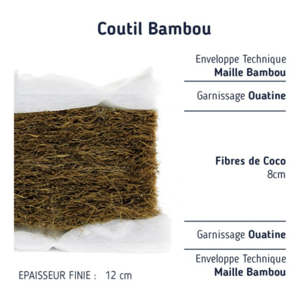 Avis Matelas en coco et bambou Matelas No Stress 2