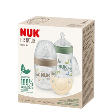 Avis Coffret de biberons NUK For Nature Start Set avec fonction Temperature Control NUK 2