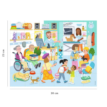 Avis Puzzle Dans la clinique vétérinaire - de 4 ans RAVENSBURGER 3
