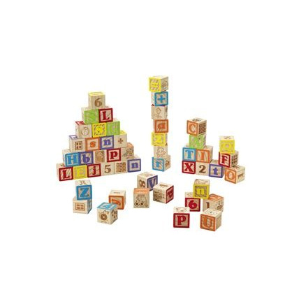 Avis Jeu de 50 cubes en bois Natural Cuboland IMAGINARIUM 1