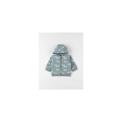 Avis Sweat à capuche imprimés zèbres NOUKIE'S 1