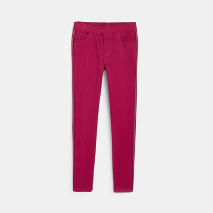 Avis Tregging en toile violet fille OKAIDI 1