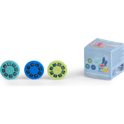 Avis Boîte de 3 disques pour lampe à histoires moulin Roty 4