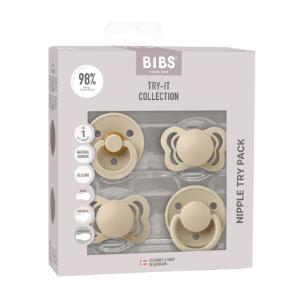 Avis Lot de 4 sucettes TRY-IT Collection BIBS 8