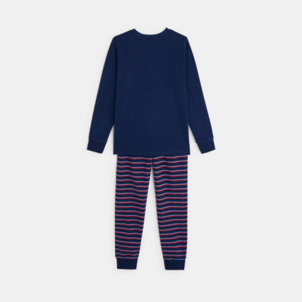 Avis Pyjama jersey espace phosphorescent bleu garçon OKAIDI 3