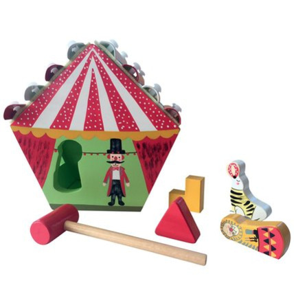 Avis Jouet en bois Mon cirque musical - Xylophone et boîte à formes L'ATELIER DU BOIS 1