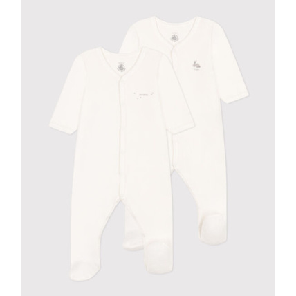 Avis Lot de 2 pyjama bébé en velours variante 1 Petit Bateau 1