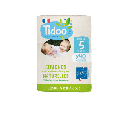 Avis Couches écologiques voile naturel Tidoo 6