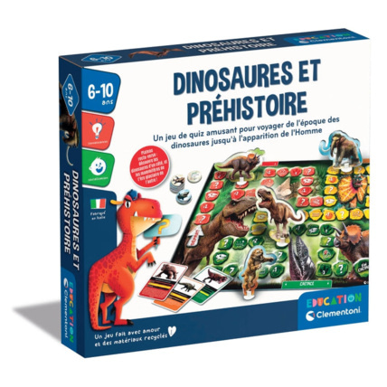 Avis Jeu éducatif Dinosaures et préhistoire Clementoni 1