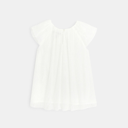 Avis Robe pailletée en tulle blanche fille OKAIDI 2