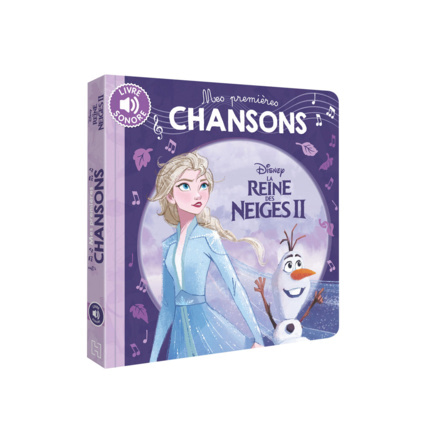 Avis Livre sonore- Mes premières chansons - La reine des neiges 2 HACHETTE JEUNESSE 1