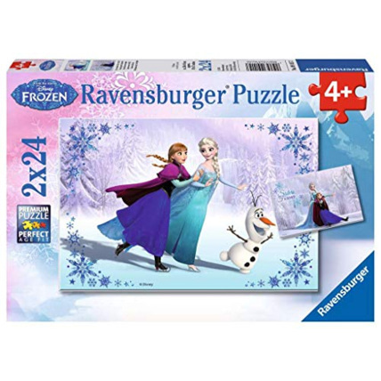 Avis Puzzle - La reine des neiges - Soeurs pour toujours - 2x24 pièces RAVENSBURGER 1