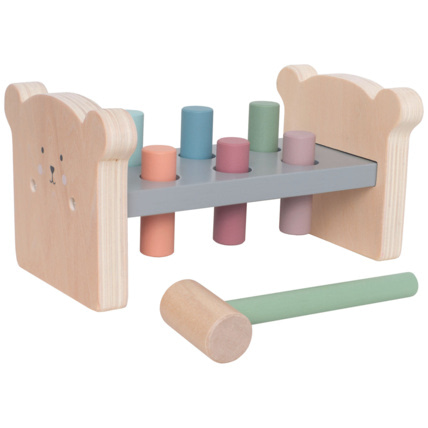 Avis Jeu de marteau en bois Teddy Jabadabado 1
