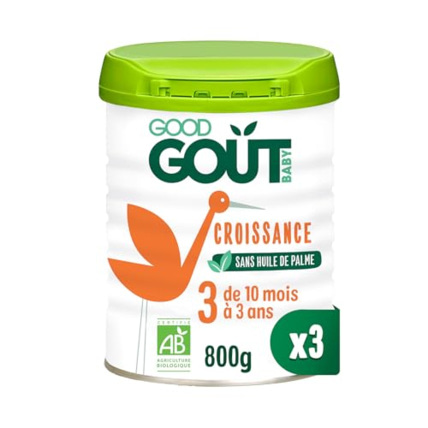 Avis Lait Infantile 3ème Âge - Lait De Croissance Format Poudre Good Goût 1