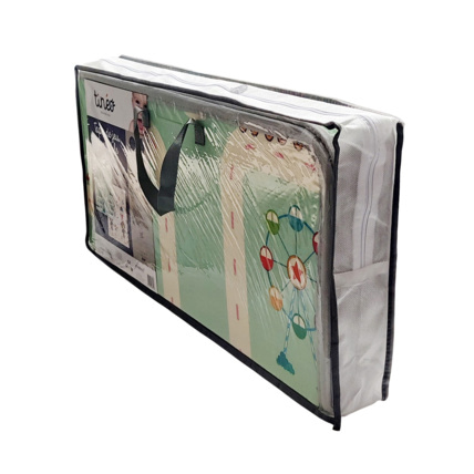 Avis Grand tapis d'éveil réversible voitures et animaux TINEO 5