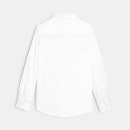 Avis Chemise unie blanche garçon OKAIDI 3