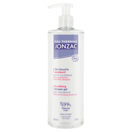 Avis Gel douche haute tolérance non parfumé apaisant JONZAC 1