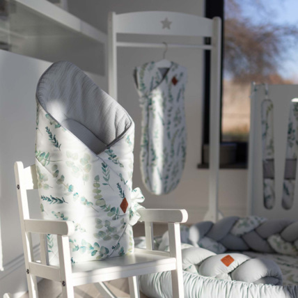 Avis Gigoteuse turbulette légère Kimono, Eucalyptus Sevira Kids 5