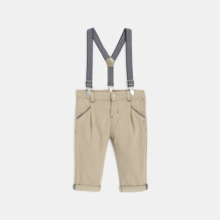 Avis Pantalon chino à bretelles OBAÏBI 1