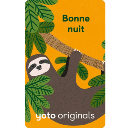 Avis Carte Bonne nuit YOTO 1