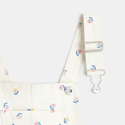 Avis Salopette-short en toile imprimée fille OKAIDI 3