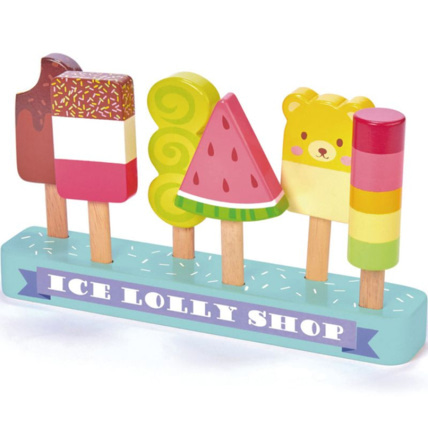 Avis Glaces factices en bois Boutique sucette glacée Tender Leaf 1