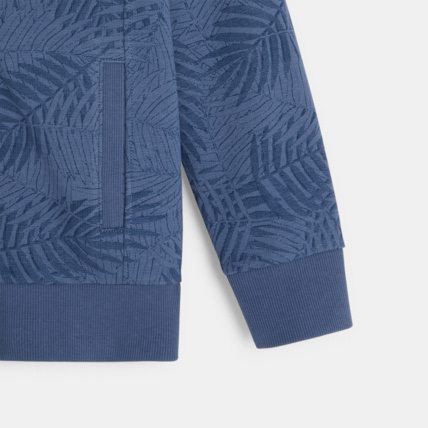 Avis Sweat à capuche bleu garçon OKAIDI 2
