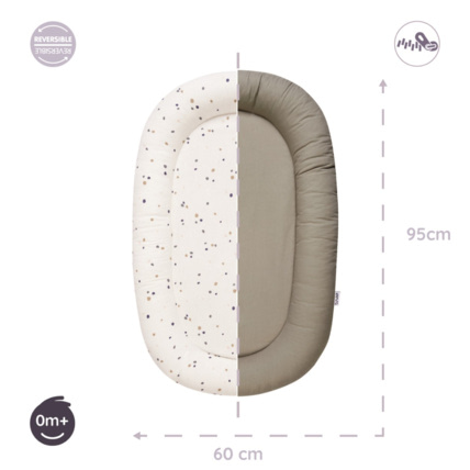 Avis Réducteur de lit bébé réversible TINEO 3
