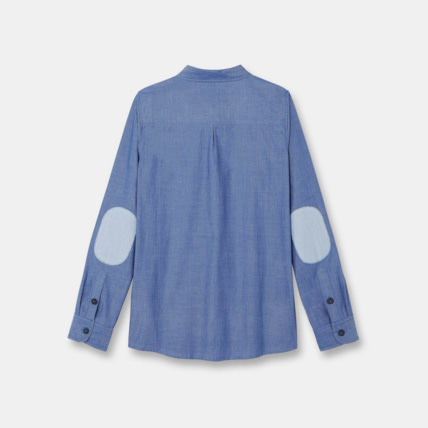 Avis Chemise unie bleue garçon OKAIDI 2