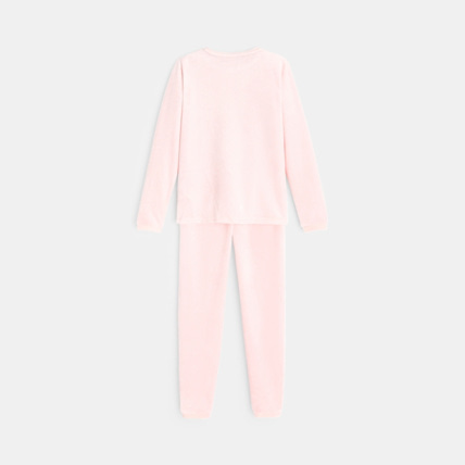 Avis Pyjama 2 pièces velours côtelé motif renard rose fille OKAIDI 3