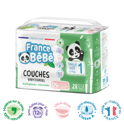 Avis Couches écologiques et naturelles FRANCE BEBE BIO 1